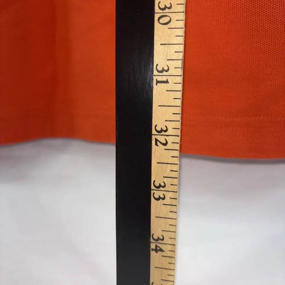 Orvis Polo Shirt Mens 2XL (unmarked) Orange Stretch Casual - Picture 7 of 8